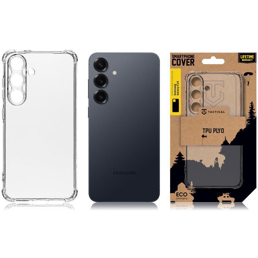 Husa de protectie Tactical TPU Plyo Kryt pro pentru Samsung Galaxy S25, Transparent