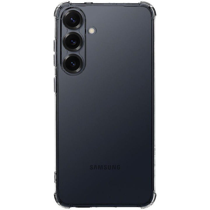Предпазен калъф Tactical TPU Plyo Kryt за Samsung Galaxy S25 Plus, Прозрачен