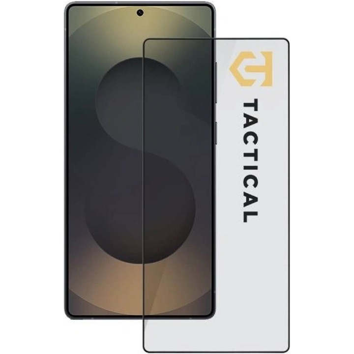 Tactical Glass Shield 5D Samsung Galaxy S25 Ultra készülékhez fekete