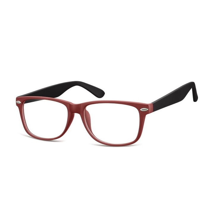 Rame ochelari unisex, Sunoptic, negru, 13.6x4.3cm