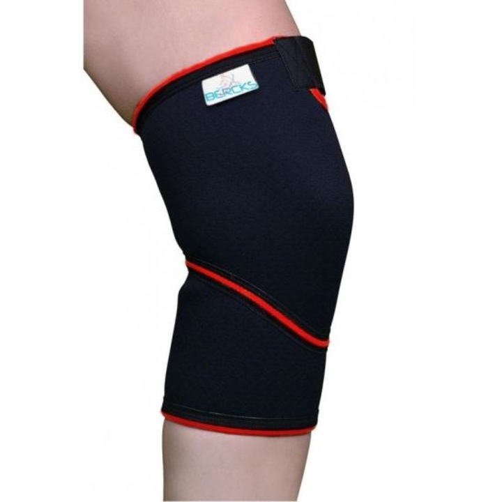 Orteza de genunchi mobila, suport rotulian inchis M