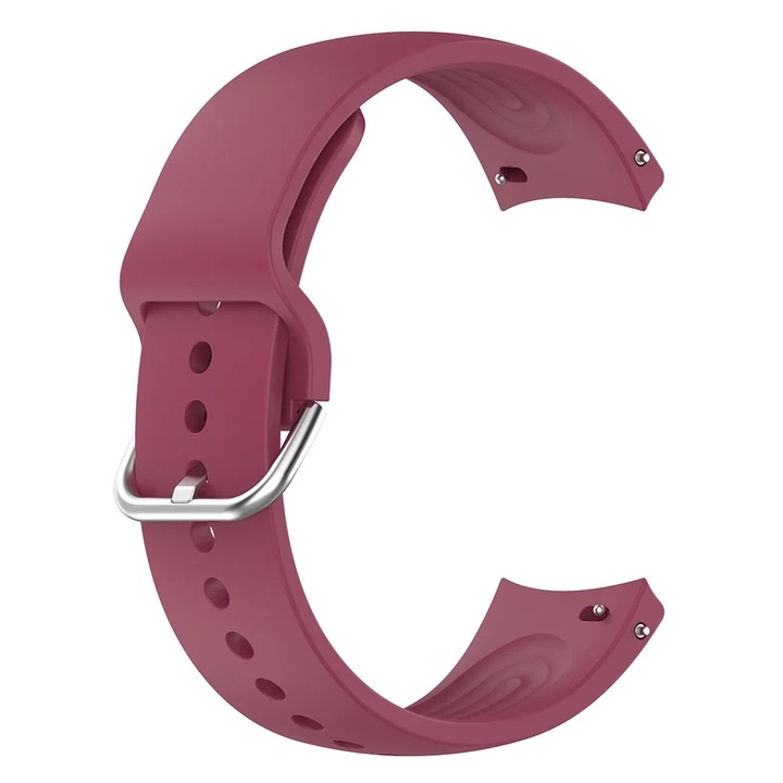 Каишка за Huawei Watch GT 2 46mm / GT 3 46mm, Xiaomi Watch S1 Pro / Active - Techsuit Watchband (W003) - Wine Red