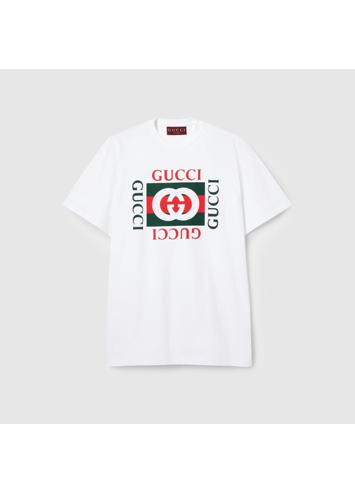 Pamutdzsörzé póló nyomattal / L