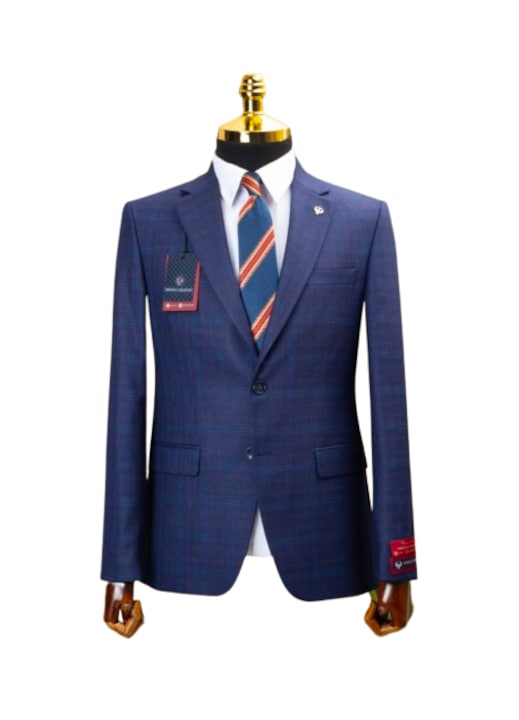 Sacou Regular Fit, Albastru lavanda