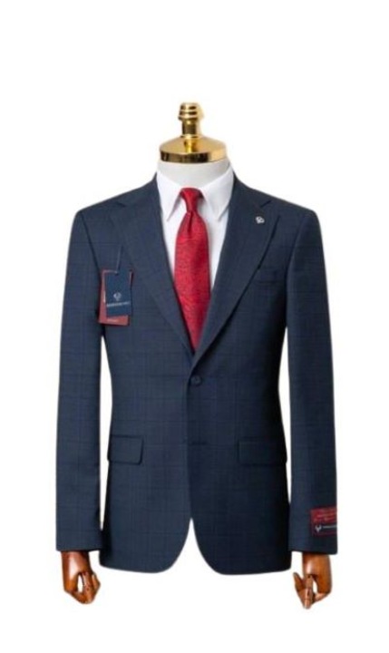 Sacou Marco Milano Regular Fit, Albastru inchis