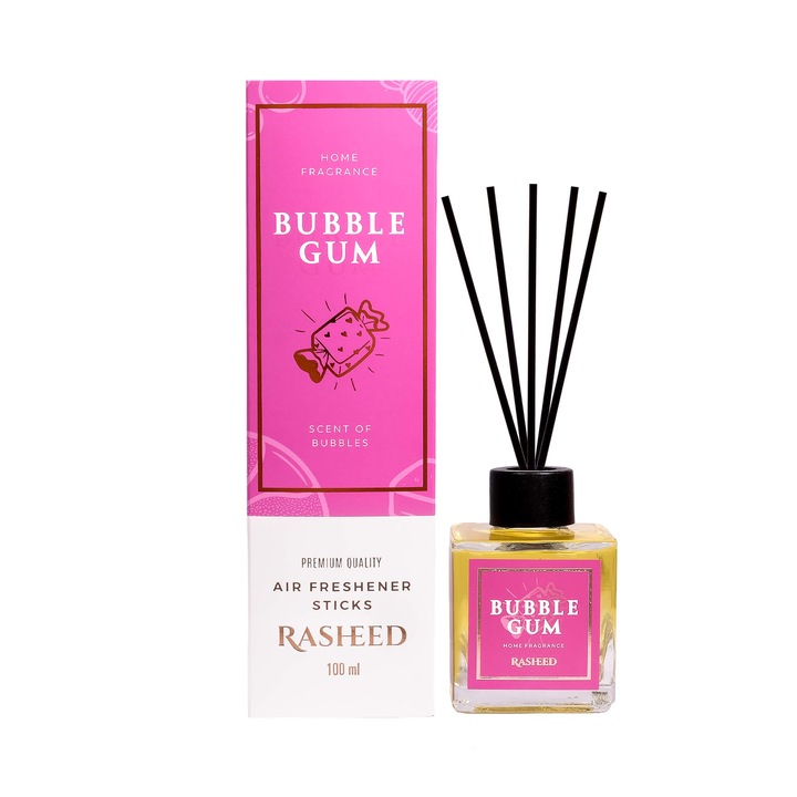Odorizant de camera Rasheed 100 ml esenta Buble Gum