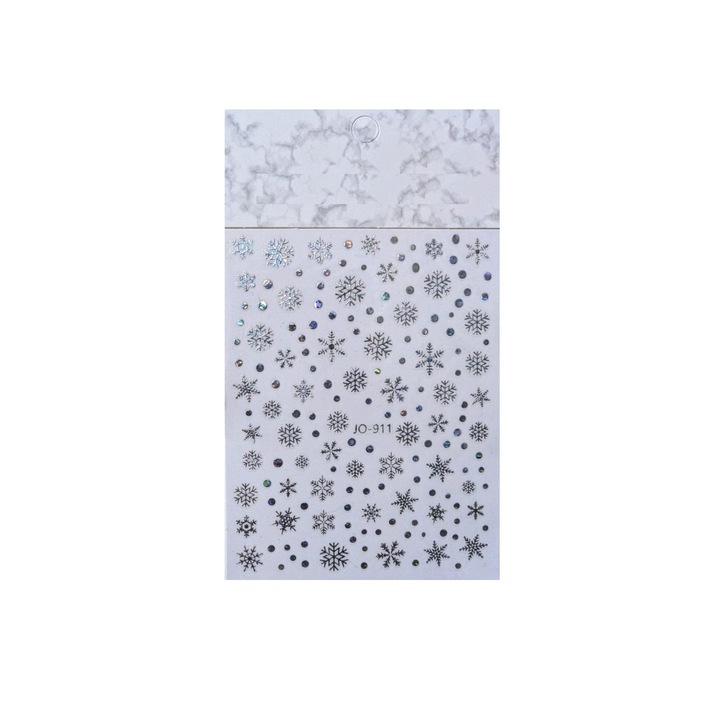 Sticker Unghii motive iarna, Craciun Sela, JO-911
