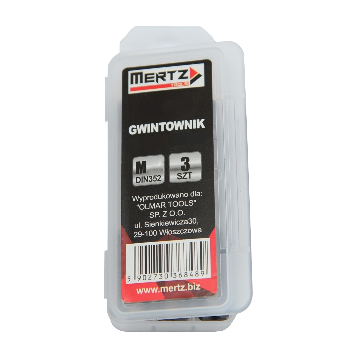 Tarod manual Mertz pentru reparatii durabil M14 x 1,50mm DIN352