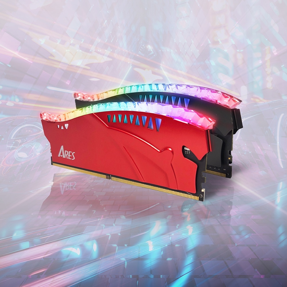 Memorie RAM Dato Ares Armor Lite, DDR4, RGB, 8GB, 3200Mhz, CL16