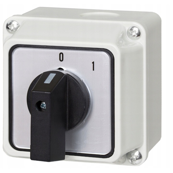 Comutator cu came 16A 0-1 3F IN CARCASA IP65