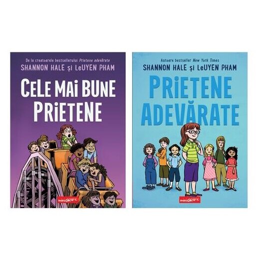 Pachet Cele Mai Bune Prietene 2 Volume Shannon Hale Si LeUyen Pham Pachet Cele Mai Bune Prietene 2 Volume Shannon Hale Si LeUyen Pham
