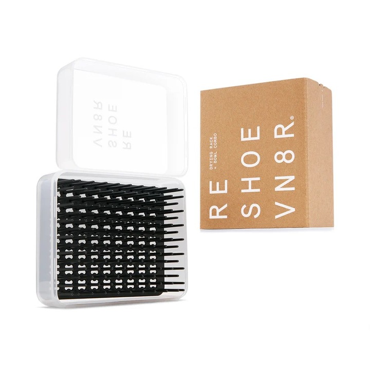 Kit Reshoevn8r - Bol Solutie Curatare + Suport de Uscare Perii