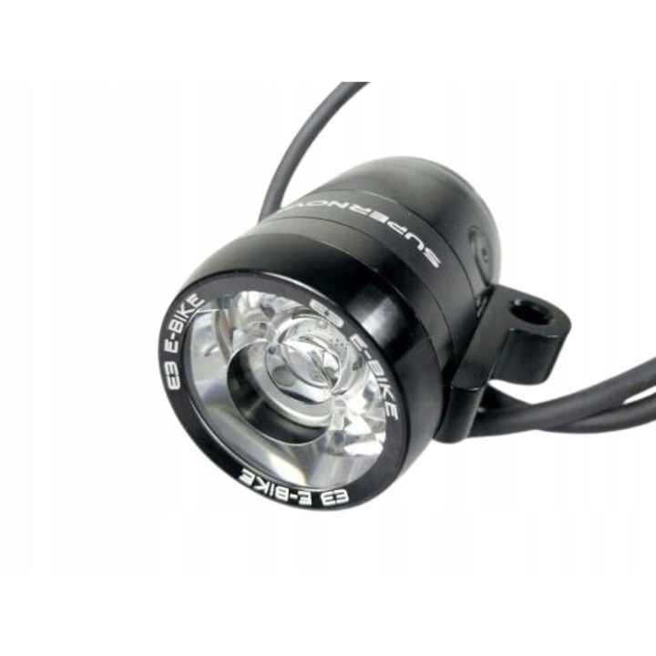 Lampa bicicleta Supernova E3 E-Bike LED, 70 lux, 12-60 V, 65x40x40mm