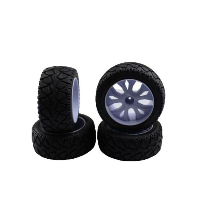 Set 4 roti pentru modelism, Df Models, negru