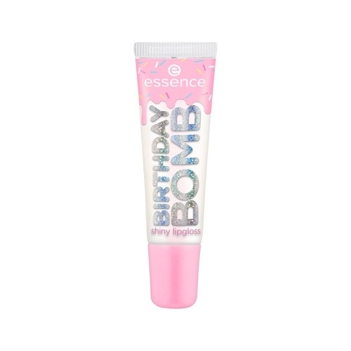 Luciu de buze Essence BIRTHDAY BOMB, 01 - Cake My Day!, 10 ml