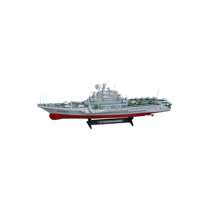 Navomodel cu telecomanda Hengtai, Seamaster, 1:275, 2 motoare, iluminare, 76x15x21cm