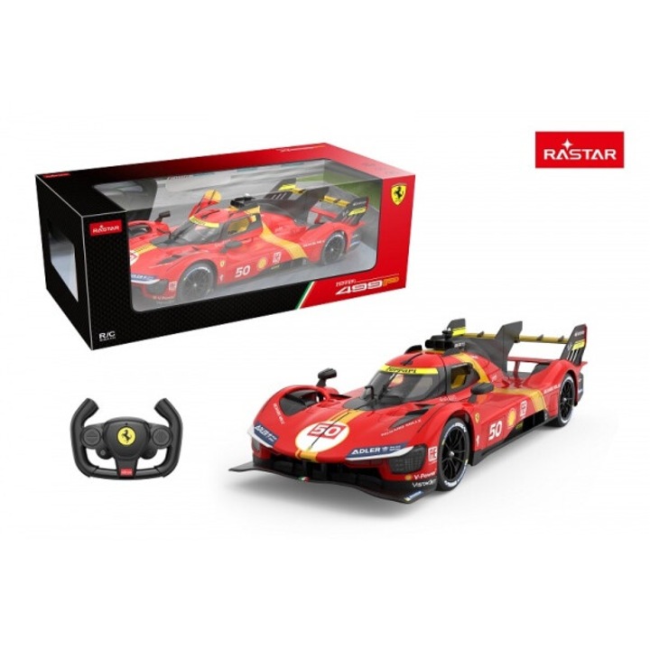RC кола Ferrari 499P Le Mans, 1/14, 35см, 2.4GHz, пълен комплект