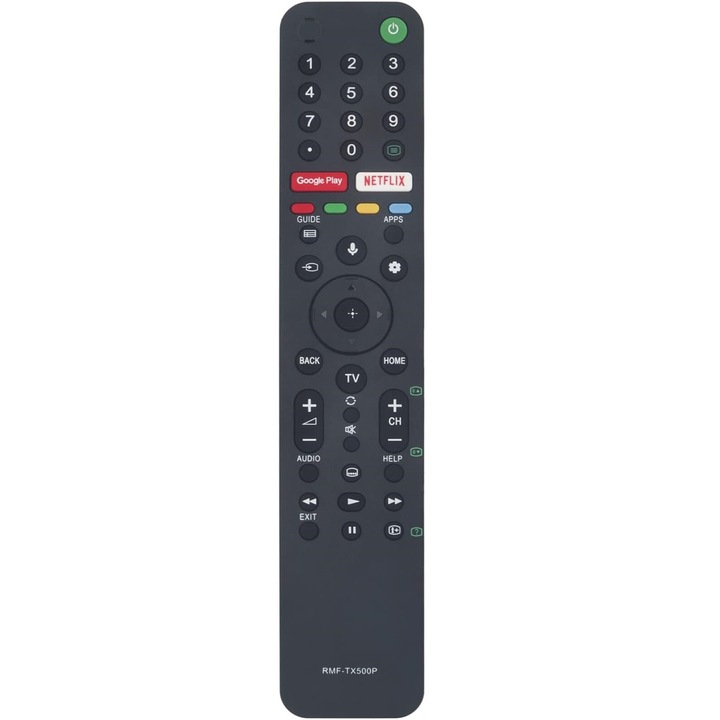 Универсално дистанционно съвместимо с SONY RMF TX-500P, с гласови команди, черно