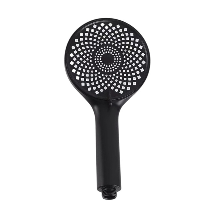 Para de dus universala, 3 moduri de jet, Naimeed D6189, 25.5x12.5cm, diametru 25cm, Negru