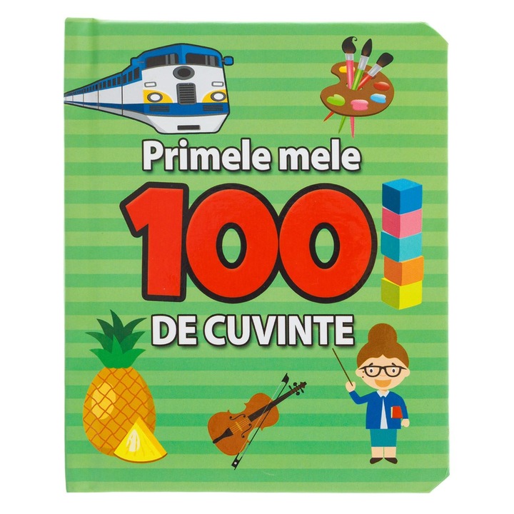 Carte Educativa pentru Copii, ”Primele mele 100 de Cuvinte”