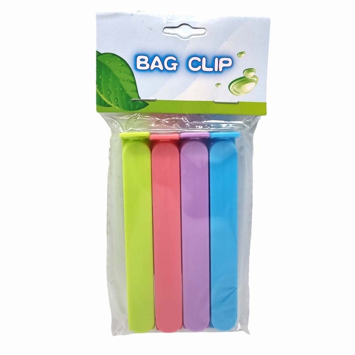 Cleste Sigilare Pungi - Set 4 buc, Lungime 11cm