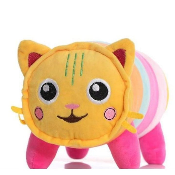 Jucarie de plus Virtual Trend®, Casa de papusi Gabby, Multicolor, 25cm