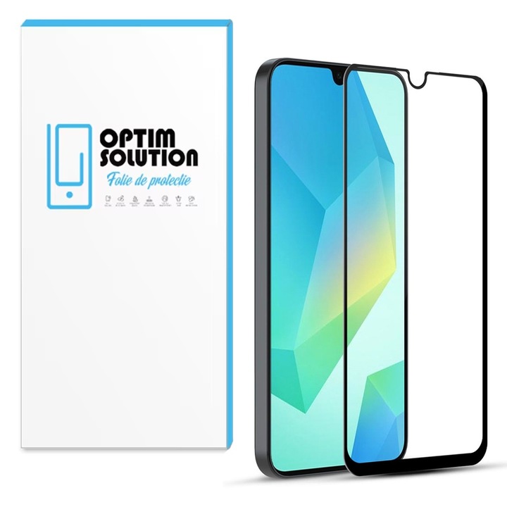 Gallant 5D edzett üvegfólia Samsung Galaxy A24-hez, OPTIM MEGOLDÁS, Speciális érintésérzékenység, széltől szélig terjedő burkolat, nagy felbontás, élénk színek, UHD tisztaság, optikai minőségű üveg, optimális védelem, eredeti vizuális élmény, fekete