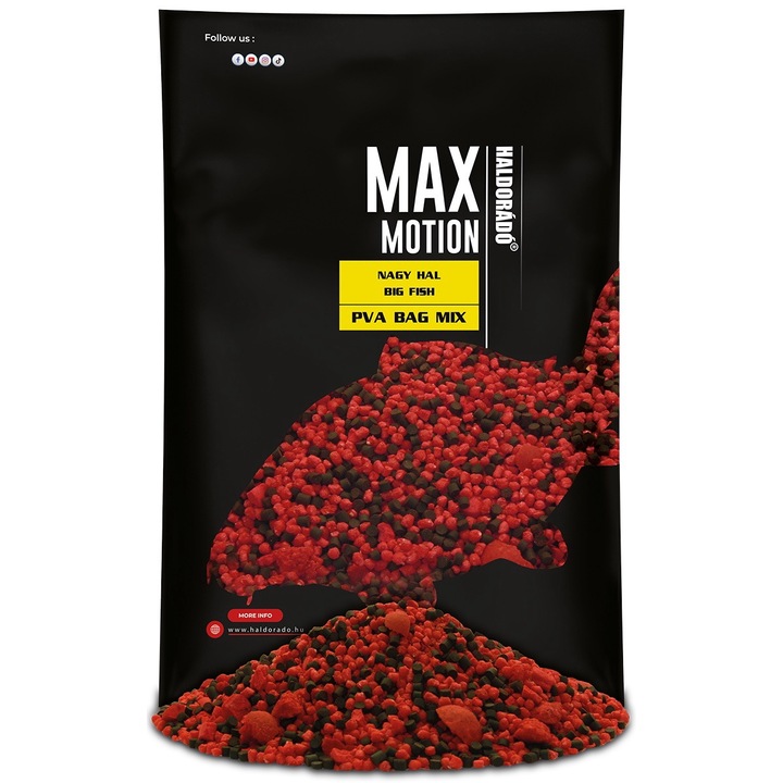 Nada, Haldorado, Max Motion PVA Bag Mix 600g, Big Fish