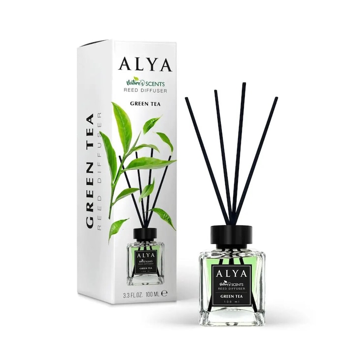 ALYA palack légfrissítő, ZÖLD TEA, 100ml