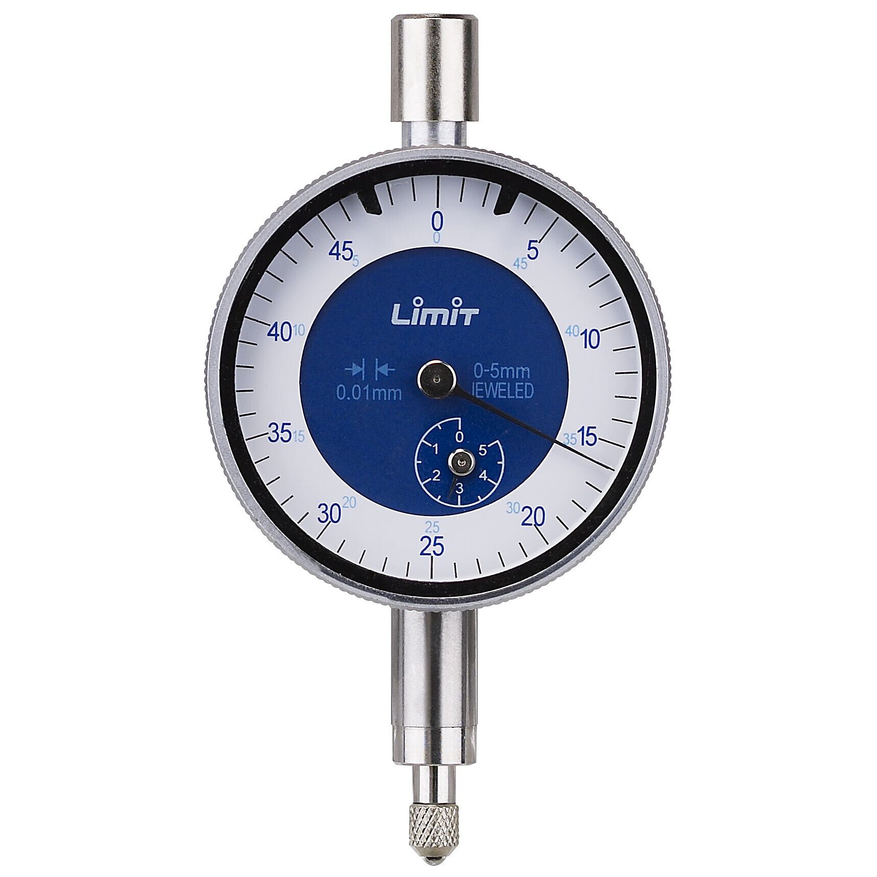 Ceas comparator Limit, 5mm, 0.01mm, 40mm, 8mm, argintiu - eMAG.ro