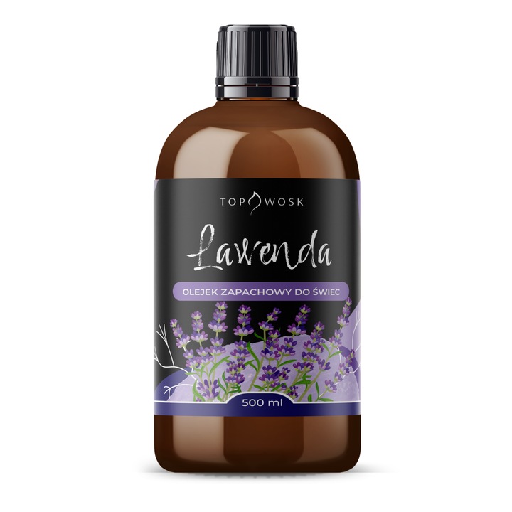 Ulei parfumat pentru lumanari TopWosk, Lavanda, 500ml
