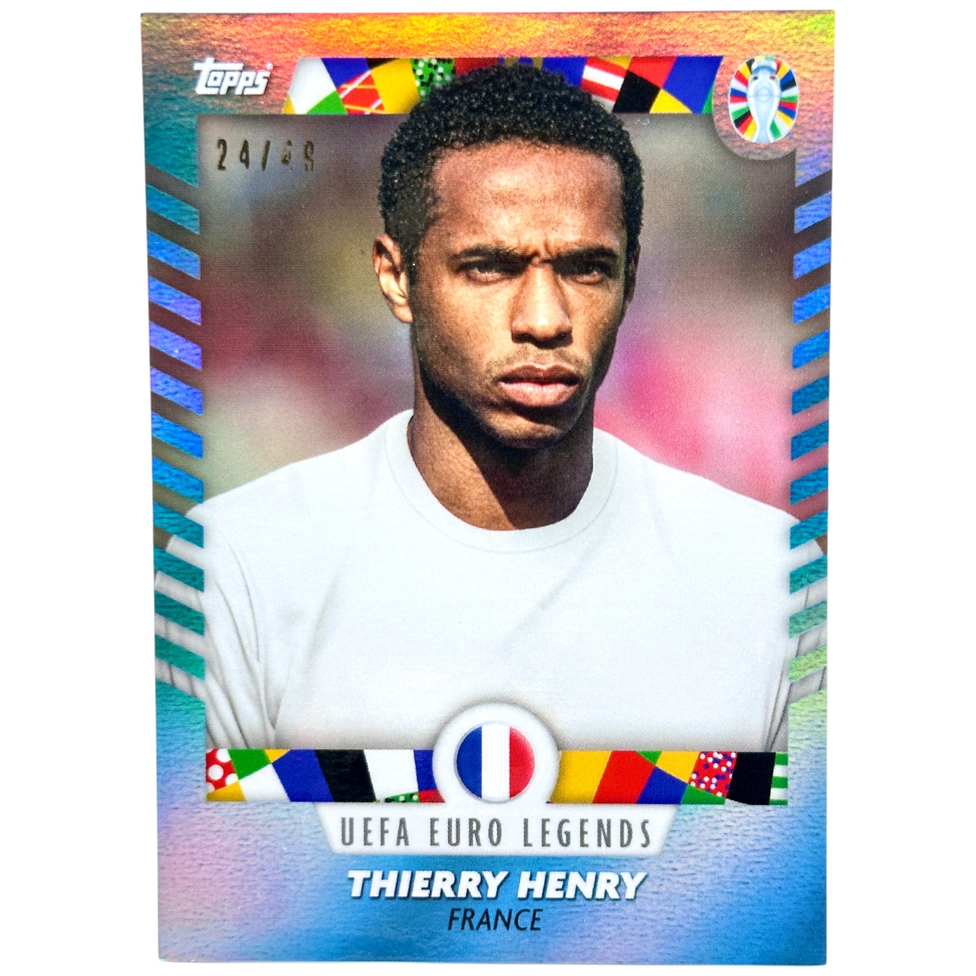 Topps THIERRY HENRY UEFA EURO LEGEND Topps THIERRY HENRY UEFA EURO LEGEND