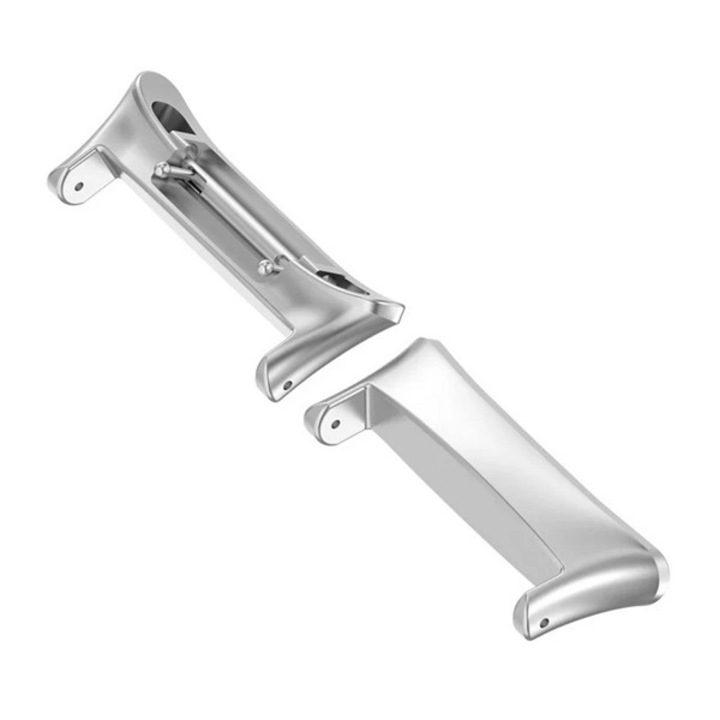 Gigapack óraszíj csatlakozó adapter, egyedi méret, 1 pár, átalakító, fém, 20mm, ezüst, kompatibilis: Honor Watch 4