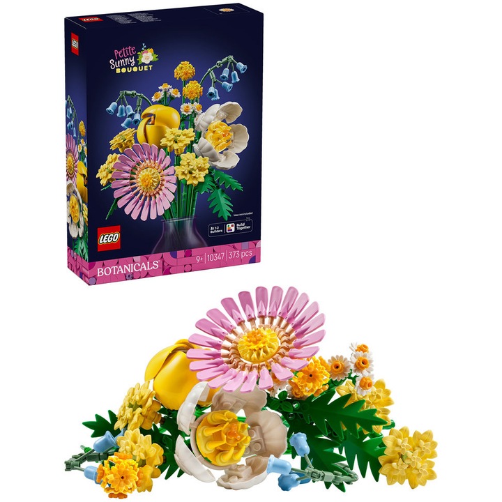 LEGO® Botanicals - Napsárga virágcsokor 10347, 373 db