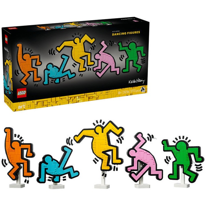 LEGO® Art Keith Haring – Táncoló figurák 31216, 1773 db