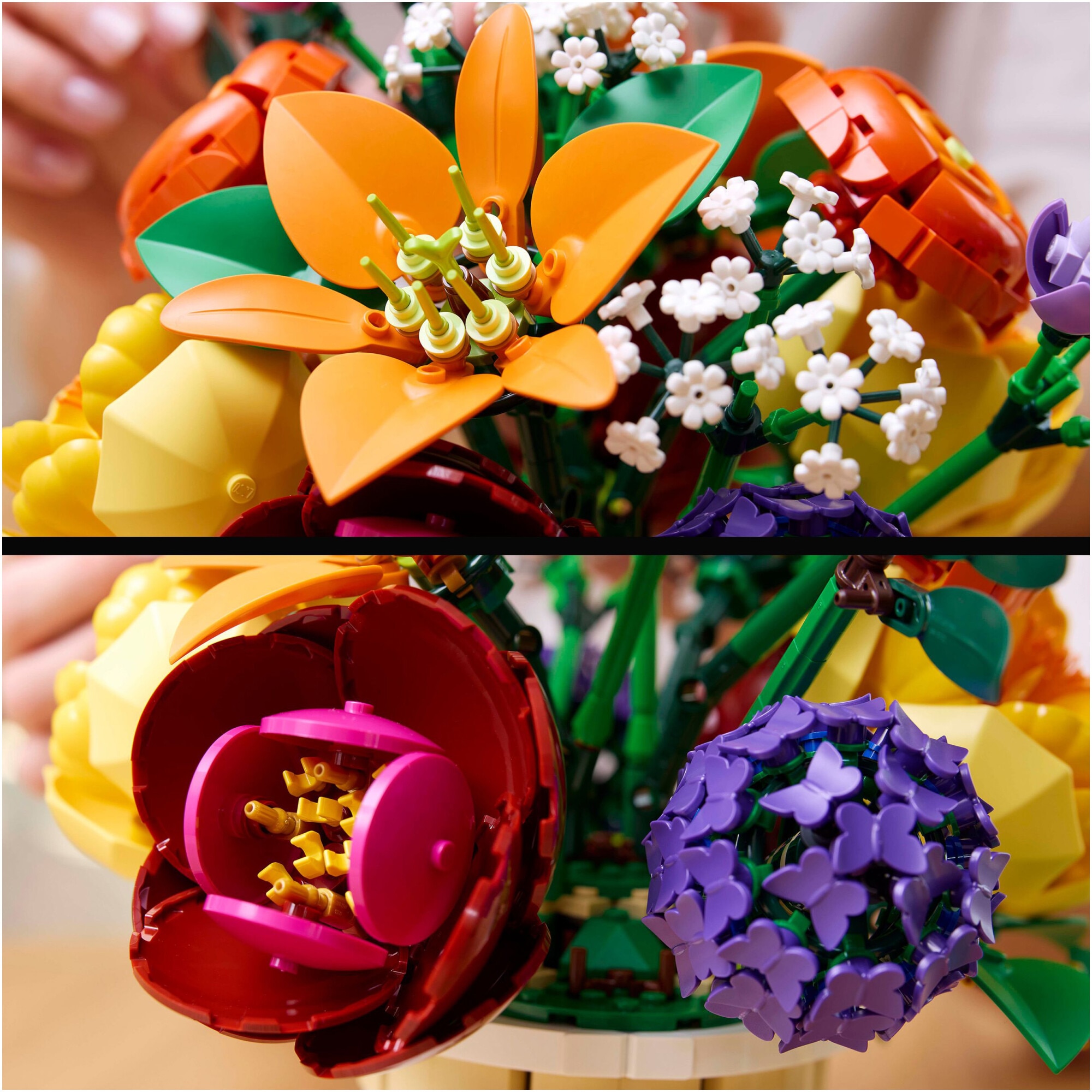 LEGO® Botanicals - Aranjament floral 10345, 1161 piese - eMAG.ro