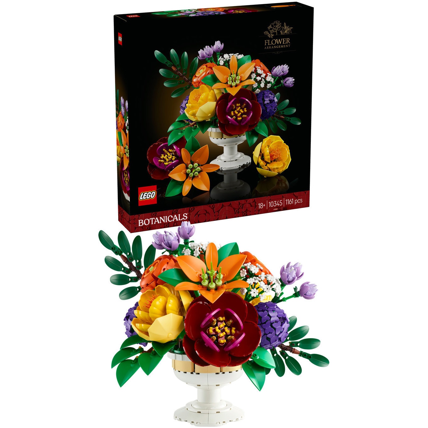 LEGO® Botanicals - Aranjament floral 10345, 1161 piese