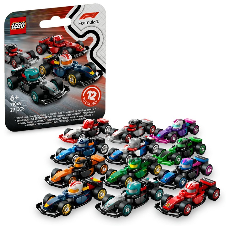 LEGO® Minifigures - Колекционерски F1® състезателни коли 71049, 29 части