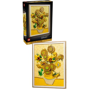 LEGO® ART - Vincent van Gogh – Floarea soarelui 31215, 2615 piese