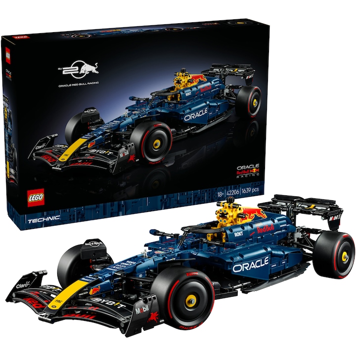 LEGO® Technic - F1 болид Oracle Red Bull Racing RB20 42206, 1639 части