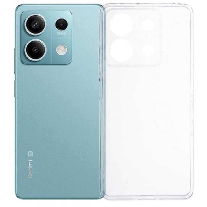 Кейс за Xiaomi Redmi Note 14 5G прозрачен tpu