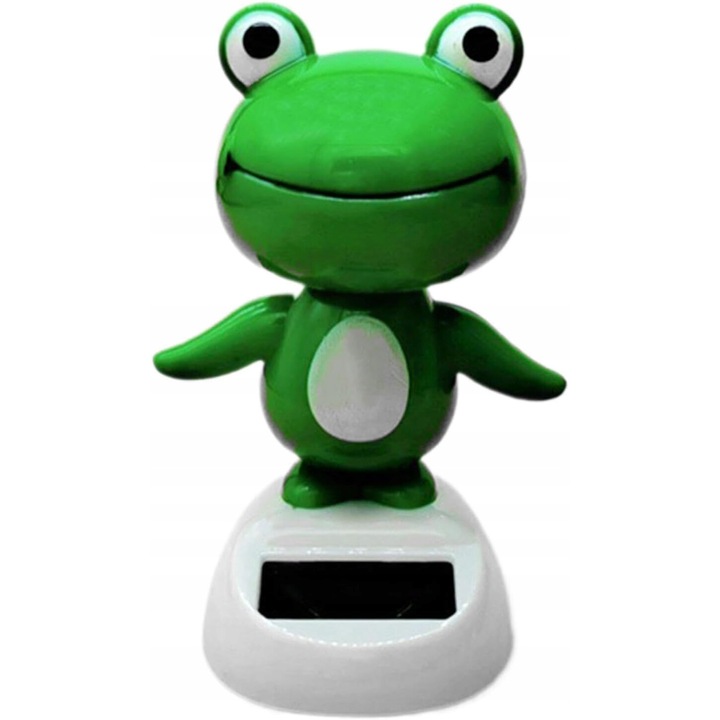 Norimpex napelemes figura, zöld, 10x10x15cm