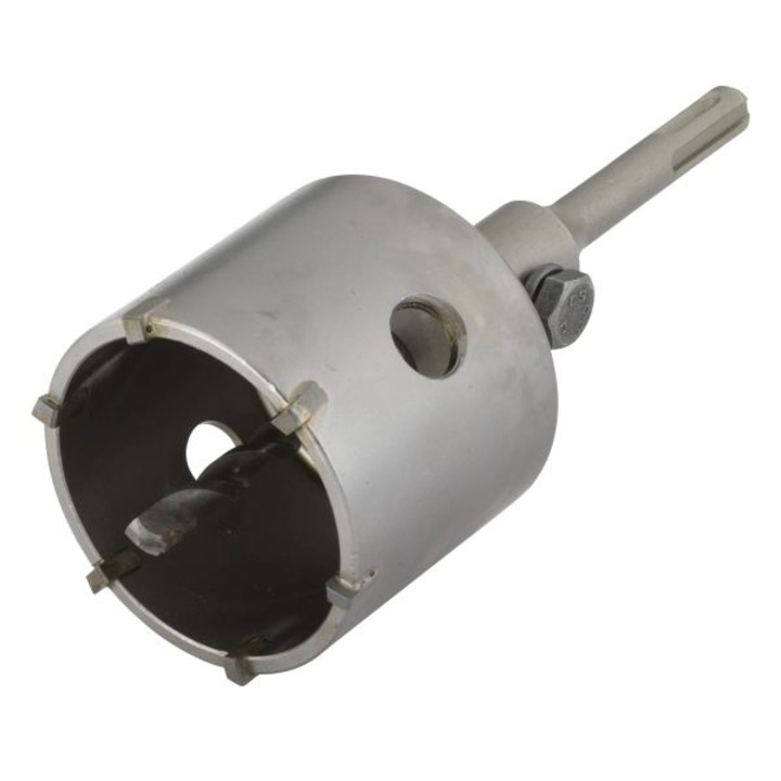 Set burghie 68 mm Wolfcraft, M16, pentru beton, marmura, 2 orificii de evacuare