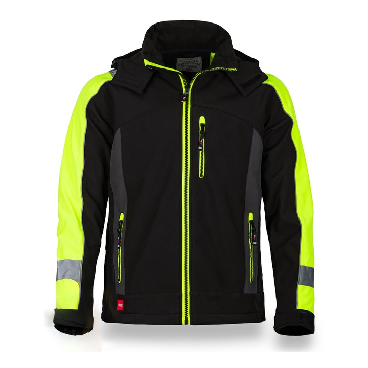 Работно яке, Zapa, Премиум модел, Универсално, Тъмнозелено Черно, 3XL