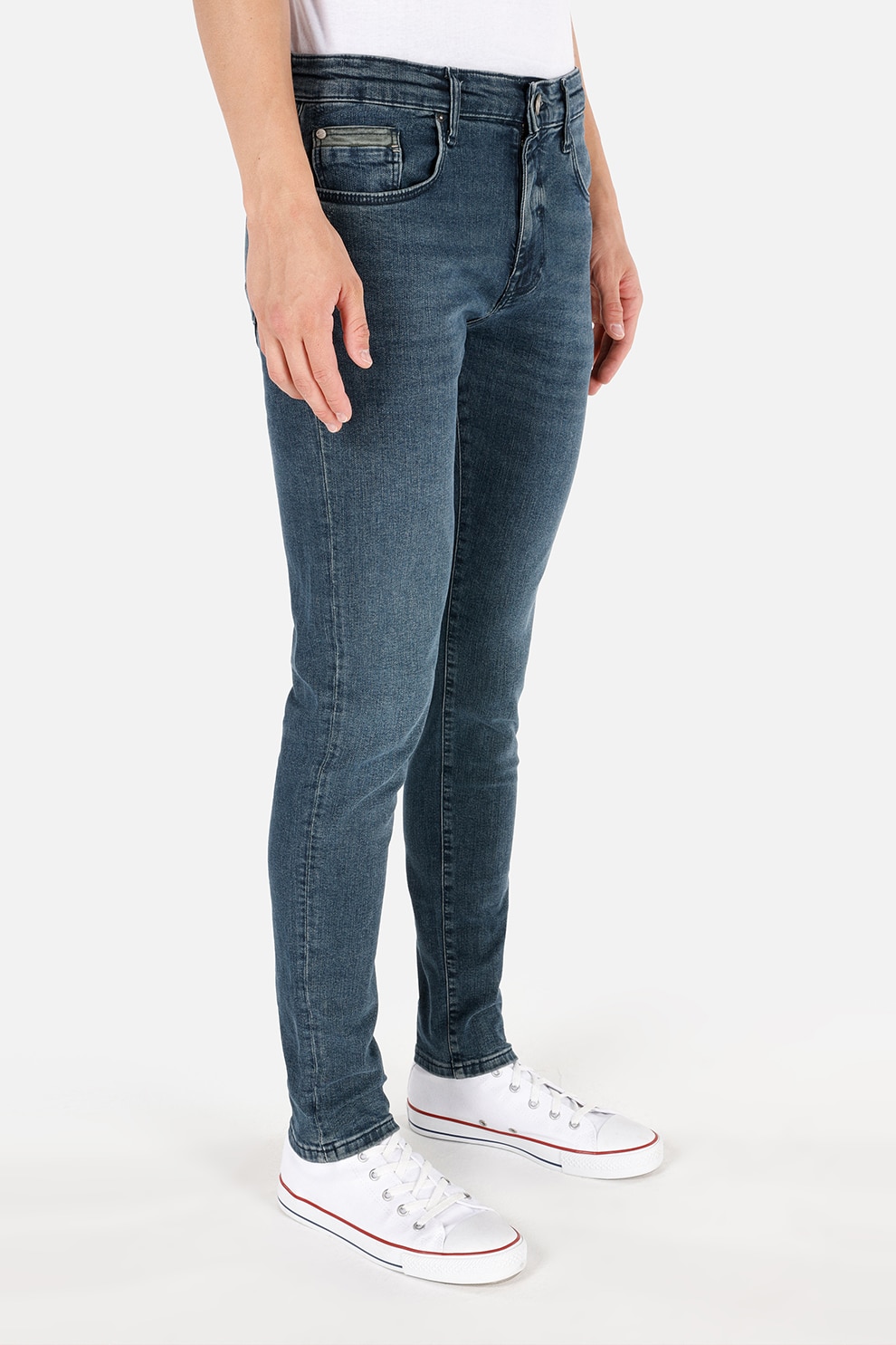 COLIN'S, Blugi skinny 041 Danny, Albastru, W27-L30