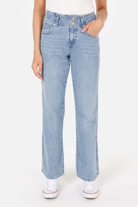 COLIN'S, Blugi cu croiala ampla, Albastru prafuit