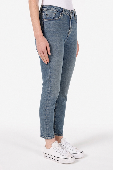 COLIN'S,Blugi slim fit 703 Carla, Albastru prafuit