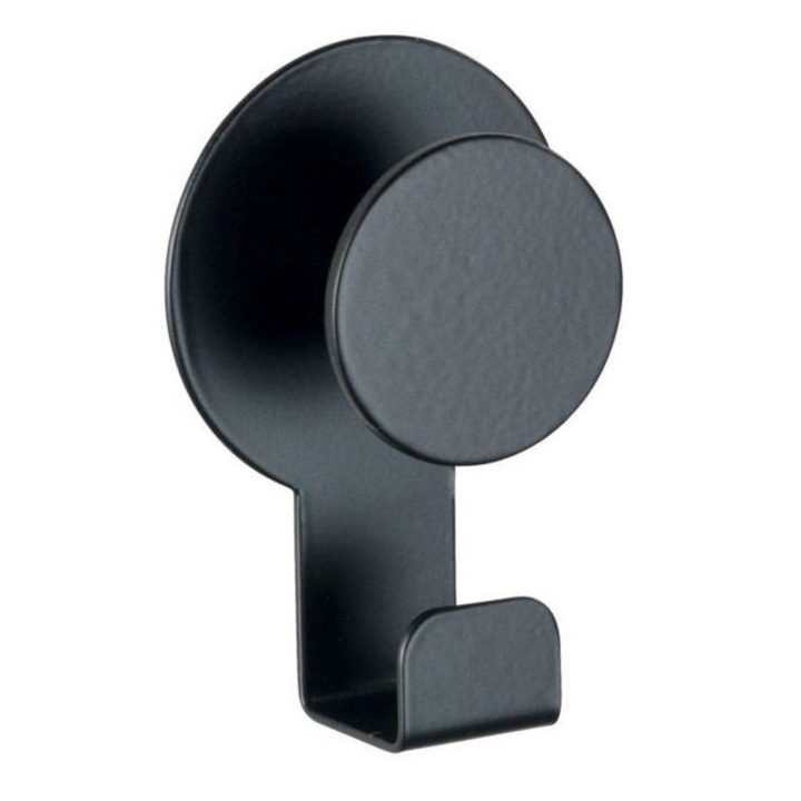 BLANDAS fürdőszobai akasztó, WENKO - fekete