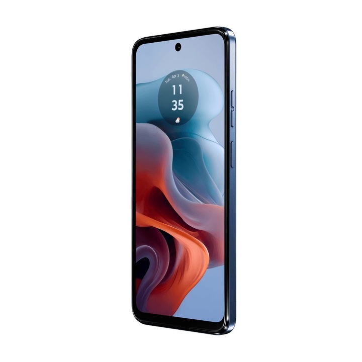 Мобилен телефон Motorola Moto G34 5G, 8GB RAM, 128GB, вода, ледено синьо, 6.5"