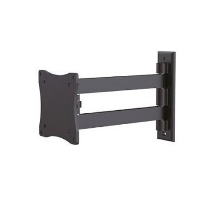 Стойка за монитор Newstar FPMA-W820BLACK, въртяща се, накланяща се, 10"-27", черна
